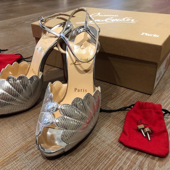Christian Louboutin Sandaloo Platform Sandal (Women) | Nordstrom Christian Louboutin Ankle Strap Platform-New inBox